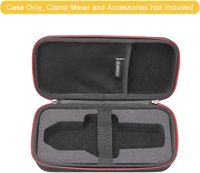 Mallette à outils en EVA à coque rigide pour multimètre à pince Fluke 323/324/325 AC-DC TRMS/pochette pour multimètre à pince KAIWEETS HT206B/HT206D