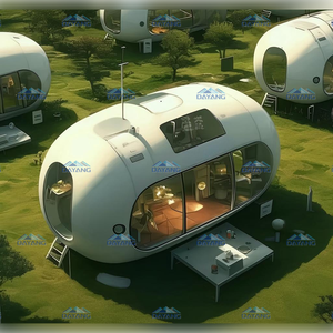 Dayang – Hôtel <span class=keywords><strong>capsule</strong></span> préfabriqué high-tech élégant, pods spatiaux durables, location de conteneurs de glamping, villa en aluminium - Product Image 4