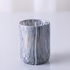 Unico Della Decorazione Della Casa di Lusso Moderno Custom Stampato Mini <span class=keywords><strong>Vaso</strong></span> di Ceramica <span class=keywords><strong>Candela</strong></span> Profumata <span class=keywords><strong>in</strong></span> Massa - Product Image 4