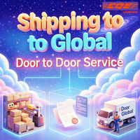 Service de transport, livraison, consolidation express DDP porte-à-porte, rapide, fiable, prix bas, agent d'expédition au Canada, agent de fret