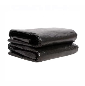Large Factory Direct Environmentally Biodegradable PE Flat <b>Black</b> Garbage Bag Sachet Quality <b>Plastic</b> <b>Bin</b> Liners at Cheap Price - Product Image 3
