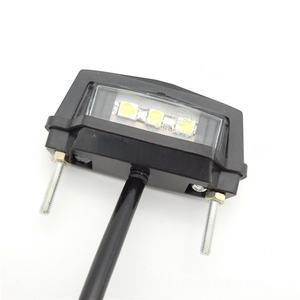 Accesorios para Motos, Luz LED Blanca para Matrícula de Motocicleta, Luz LED Blanca para Bicicleta Eléctrica, Luces para Motocicleta - Product Image 2