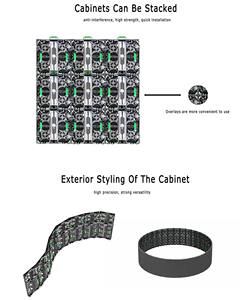 Nhà Máy Bán buôn độ nét cao màn hình LED Bảng điều chỉnh p2.6 nhà thờ tổ chức sự kiện sân khấu video tường với hệ thống hoàn chỉnh - Product Image 4