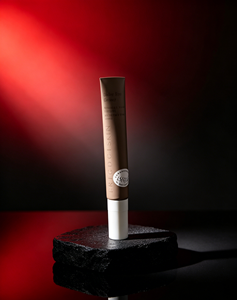 Tube de sérum pour les yeux en PE brun <span class=keywords><strong>mat</strong></span>, conteneur vide pour crème contour des yeux avec embout de massage en silicone en forme de gourde, impression personnalisée OEM pour soins de la peau - Product Image 2