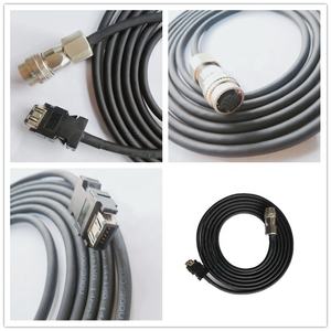 J3J4 Servo <b>Cable</b> for Mitsubishi MR-J3ENSCBL3M-A1 High <b>Power</b> Encoder <b>Cable</b> Green Flexible <b>Cable</b> Black 3M - Product Image 5