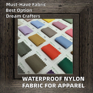 228T 100% Водонепроницаемая дышащая нейлоновая ткань Taslan для одежды для мальчиков и девочек брюки/куртки платья спортивная одежда подкладка сумки - Product Image 2