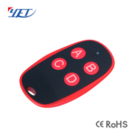Fabricant Commutateur 4 clés 315/433mhz Rolling Code Télécommande CE pour porte de Garage Smart Home YET2114
