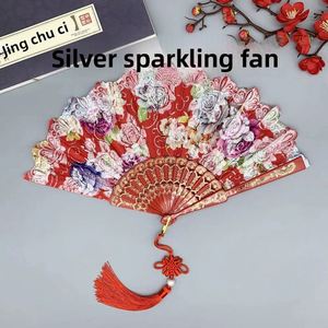 Sparkling Plastic Crafts Fan - Product Image 3