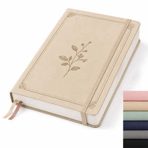 Custom Premium Waterproof PU <b>Leather</b> <b>Notebook</b> Factory with Logo Printing <b>A5</b> Journal Planner for Business Office Gift Wholesale - Product Image 1