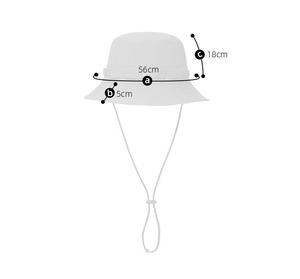 Chapeau de pêcheur pliable personnalisé avec logo, chapeau de randonnée, chapeau de soleil imperméable réglable pour l'extérieur, avec crochet - Product Image 2