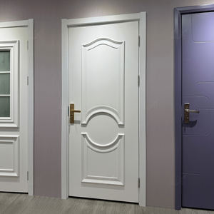 Portes de chambre en bois de couleur blanche moderne, designs intérieurs naturels, portes en bois <span class=keywords><strong>massif</strong></span>, portes intérieures en bois de chêne naturel - Product Image 6