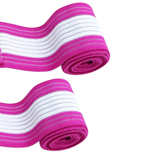 op Quality Durable Nylon Neoprene Material <b>Knee</b> Wrap with Customized Size Best Customized Weightlifting <b>Knee</b> Wraps - Product Image 6