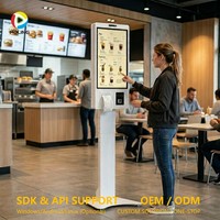 Terminal de Autoservicio para Comida Rápida con Integración POS y Pago por QR, Kiosco de Autoservicio