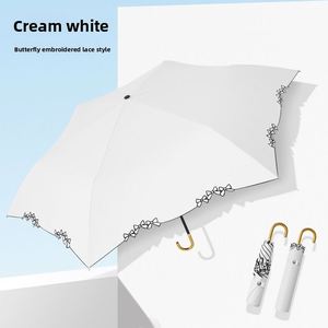 Sombrilla Plegable Ultraligera de Alta Gama, Diseño Moderno con Protección UV de Vinilo para Días Soleados - Product Image 6