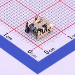 U-M-M8DD-W-1 USB Connector SMD Connector ( Connector Type: Mini-B )( Gender: Female )( Mounting Type: Horizontal Mount ) - Product Image 2