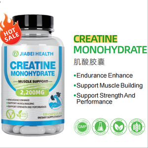 Kapsul Herbal <span class=keywords><strong>Creatine</strong></span> Monohydrate Rasa Blueberry Rendah Gula, Praktis untuk Manajemen Energi bagi Dewasa, Bukan untuk Nutrisi Olahraga - Product Image 2