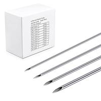 100 pièces/boîte aiguille de perçage Tri-biseauté aiguille de perçage de qualité médicale stérilisée