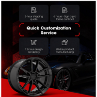 Rines de Aleación de Aluminio Forjado de 1 Pieza, de 17-24 Pulgadas, 5x108/5x112/5x114.3/5x120, Compatibles con Geely, Lynk & Co, BMW