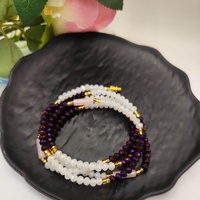 Chaîne de taille lumineuse plaquée or avec perles de riz, chaîne de ventre détachable en strass, chaîne de corps sexy pour la plage et la mode, chaîne religieuse