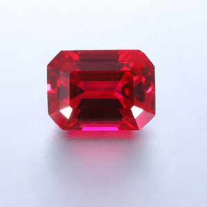 Zhanhao Lab Grown Cultivates <span class=keywords><strong>Ruby</strong></span> 3Mm-15Mm Emerald Cắt Đá Quý Nhẫn Dây Chuyền Và Phụ Kiện - Product Image 3