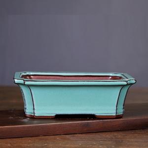 Yixing <span class=keywords><strong>pot</strong></span> à bonsaï rectangle pots à bonsaï <span class=keywords><strong>en</strong></span> céramique émaillée céramique peinte à la main <span class=keywords><strong>pot</strong></span> à bonsaï <span class=keywords><strong>japonais</strong></span> pour <span class=keywords><strong>jardin</strong></span> et usage domestique - Product Image 5