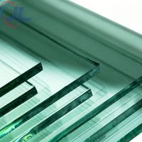 Verre architectural de 10 mm de taille personnalisée approuvé TUV pour les cloisons de sécurité