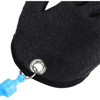 Pescador profesional impermeable corte resistentes a la perforación magnético atrapar peces anzuelos de pesca guantes de caza