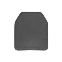 Plaques tactiques courbées simples en céramique d'alumine IV testées pour une utilisation de sécurité protectrice