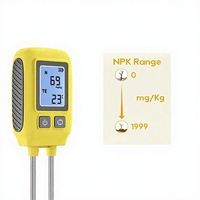 Testeur de sol numérique NPK 7 en 1, analyseur de sol intelligent pour le jardin, mesure du pH, de l'humidité, de la température et des nutriments, analyseur de sol professionnel portable
