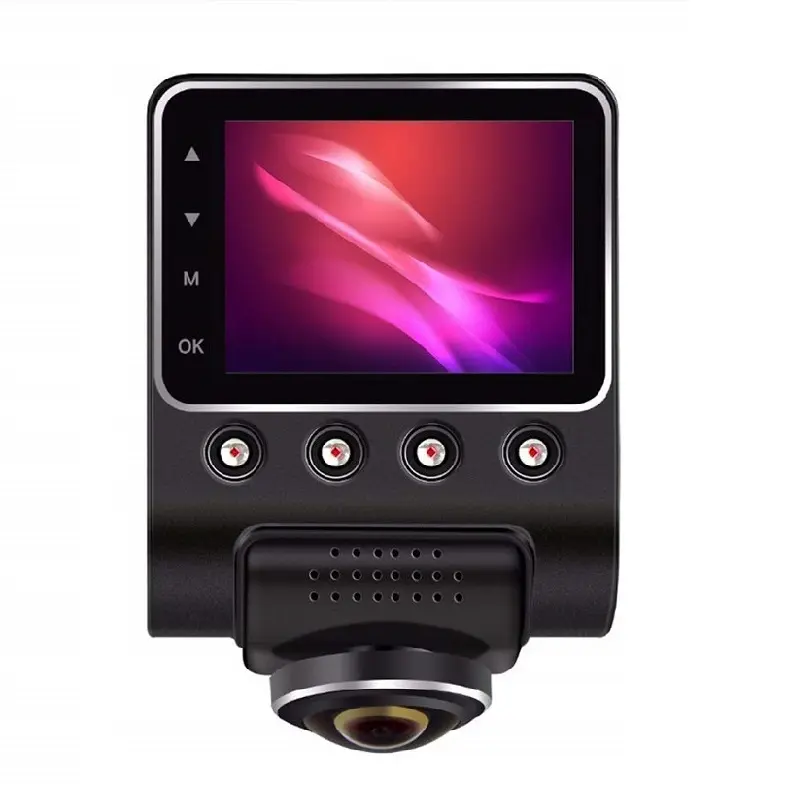 Launch — caméra de tableau de bord X888A, 360 degrés, Hd, caméra WiFi, enregistreur de conduite panoramique avec lumière infrarouge, 2.5 pouces