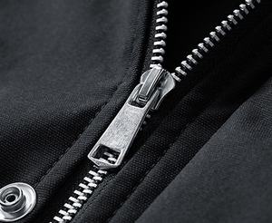 Veste coupe-vent d'hiver unisexe de qualité supérieure, couleur unie, décontractée, zippée, coupe ample, style vintage, avec cordon de serrage, pour l'extérieur - Product Image 4