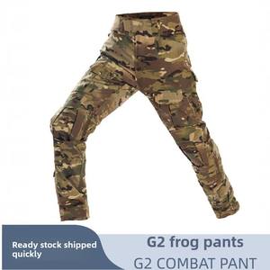 男性用G2カエルパンツ長い夏アメリカカモフラージュ屋外トレーニングズボンXL工場卸売耐摩耗性戦術パンツ - Product Image 2