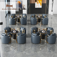 BLAINE chaise d'appoint pivotante à bras unique de luxe Design en tissu de haute qualité pour salle à manger hall d'hôtel salon moderne
