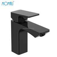 Grifo de Lavabo Cuadrado de Latón Sanitario de una Sola Palanca con Cartucho Cerámico, Diseño de Lujo, de Momali Faucet Factory