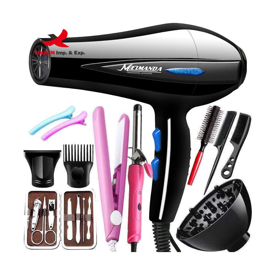 Professional Hair Blow Dryer Set cosmeticospor mayor INS hair dryer High Power Hair Dryer