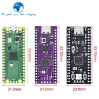 TZT para Raspberry Pi Pico Board RP2040, microordenadores de bajo consumo de doble núcleo y 264KB ARM, procesador Cortex-M0+ de alto rendimiento