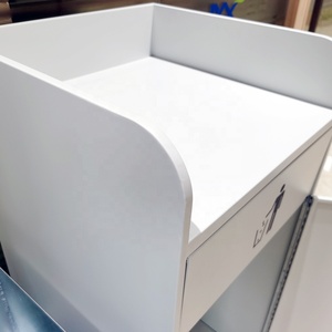 ถังขยะโลหะสำหรับร้านอาหารฟาสต์ฟู้ดและตู้เก็บขยะจากซัพพลายเออร์สำหรับ <span class=keywords><strong>KFC</strong></span> แมคโดนัลด์ เบอร์เกอร์คิง - Product Image 5