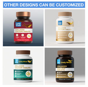 Lebhaftes Wal kollagen Chon droitin Kalzium tabletten Quelle Fabrik OEM ODM Label Anpassung Joint Health <span class=keywords><strong>Supplements</strong></span> - Product Image 6