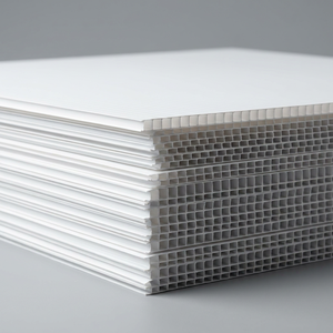 Lámina de Plástico Corrugado PP de 4x8 en Color Personalizado con Servicio de Corte, Ecológica e Impermeable para Señalización y Embalaje - Product Image 1