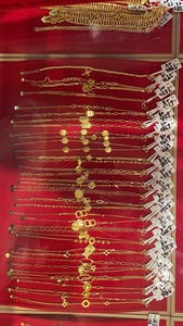 Bracciale in Oro Massiccio 999 24K per Donne, Gioielli in Oro Giallo Pubblicabili, Catena in Oro Vero per Regalo di Anniversario - Product Image 4