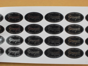 Étiquettes <span class=keywords><strong>de</strong></span> bonbons en papier gaufré personnalisé en feuille d'argent en rouleaux, étiquettes d'emballage en papier rose estampillé en feuille d'argent pour l'utilisation <span class=keywords><strong>de</strong></span> bonbons - Product Image 6