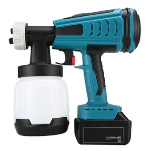 New lithium <b>battery</b> brushless spray gun high spray gun latex paint spraying tool spray gun tool - Product Image 5