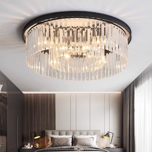 2023 Luxury Post-Modern Crystal Ceiling <b>Light</b> for Living <b>Dining</b> Room Grand Nordic Style Minimalist New Model Lighting Fixture - Product Image 2