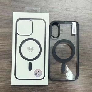 Funda Magnética Transparente Antigolpes para <span class=keywords><strong>iPhone</strong></span> 17 Pro <span class=keywords><strong>Max</strong></span>, Carcasa Protectora a Prueba de Golpes para <span class=keywords><strong>iPhone</strong></span> - Product Image 5