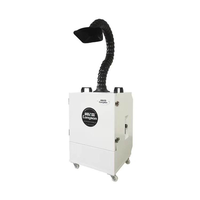 Penghisap Asap Portabel Daya Hisap Tinggi dengan Filter Karbon Aktif 500 CFM untuk Pengukiran Laser CO2, Penandaan Laser Fiber, dan Mesin UV Flatbed