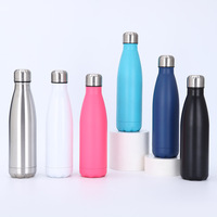 Gourde isotherme en acier inoxydable 304 de 500 ml, forme balle, pour sport, voyage, gym, isolation thermique 12-24 heures, cadeau