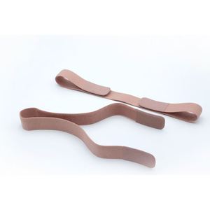 New Customized Nylon Rubber Polyester Elastic Headlamp Band with Bungee Tape for Ski Glasses - Product Image 1