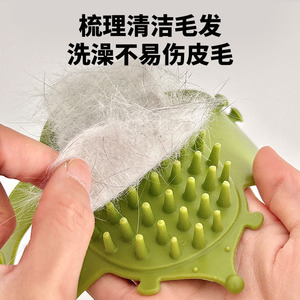 Cat Scratching Toy Wall Mounted Fur Rubbing Device For Stress Relief <b>Pet</b> Grooming Plastic Massage <b>Brush</b> - Product Image 2