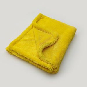 Serviette de lavage de voiture en microfibre 85x55 cm, épaisse, absorbante, double face, bord tressé, serviette de nettoyage professionnelle - Product Image 4