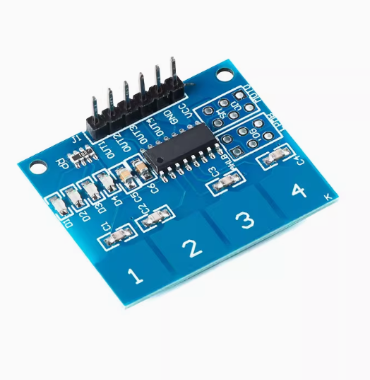 TTP224 4-way 4 Channel Capacitive Touch Switch Digital Touch Sensor Module hot sale